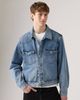 Levi's - Áo khoác jean nam Western Trucker Jacket - Medium Wash