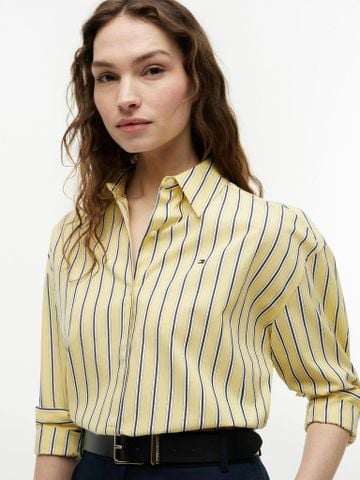 Tommy Hilfiger - Áo Sơ Mi Nữ Boxy Fit Poplin Shirt - 2