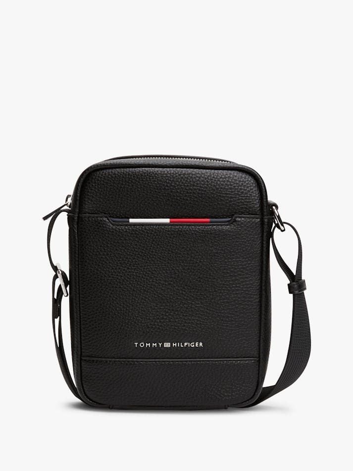 Tommy Hilfiger - Túi đeo chéo nam Metal Logo Crossbody Reporter Bag