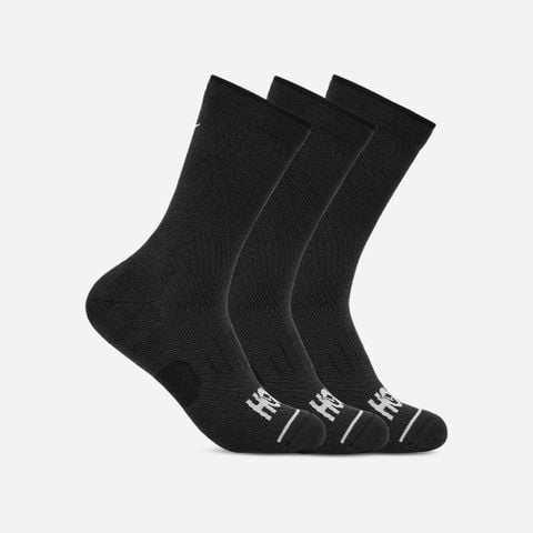 Hoka - Bộ ba Vớ tất nam nữ Crew Run Sock 3-Pack Running