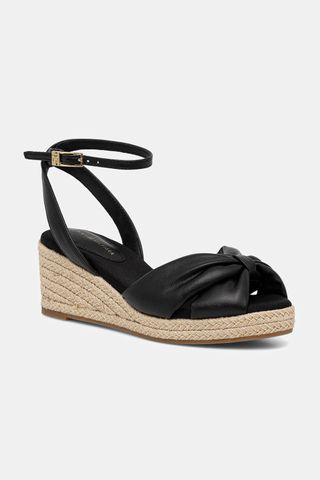 Tommy Hilfiger - Xăng Đan Nữ Bow Mid Cork Wedge