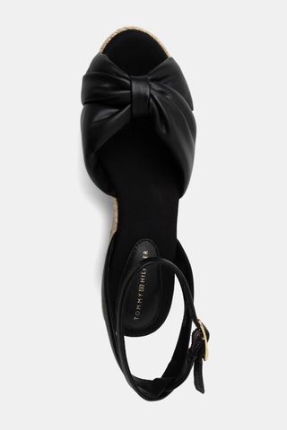 Tommy Hilfiger - Xăng Đan Nữ Bow Mid Cork Wedge