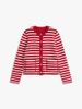 Tommy Hilfiger - Áo khoác len mỏng tay dài nữ Reversible Jersey Cardigan