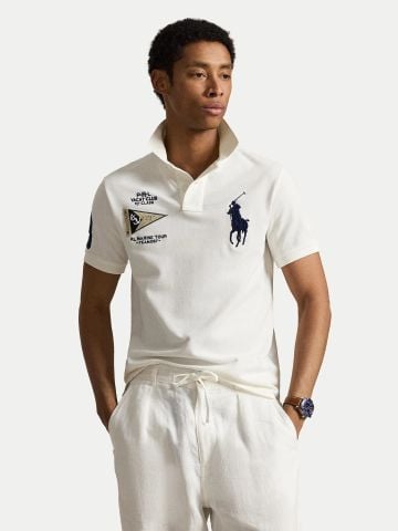 Ralph Lauren - Áo Polo Nam Knit-Polo Regular Fit Mesh