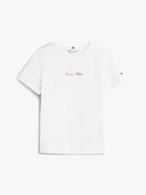 Tommy Hilfiger - Áo thun tay ngắn nữ Logo Appliqué Relaxed T-Shirt