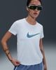 Nike - Áo thun tay ngắn thể thao Nữ One Swoosh Women's Dri-FIT Short-Sleeve Running Top