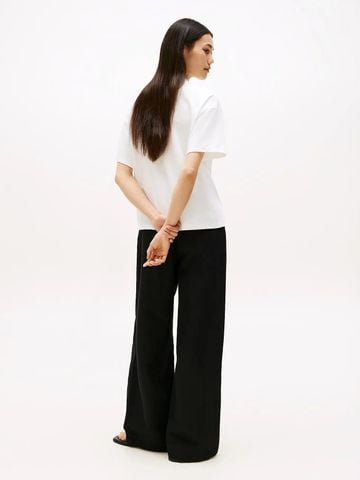 Tommy Hilfiger - Áo phông tay ngắn nữ TH Stamp Relaxed Tee - 2