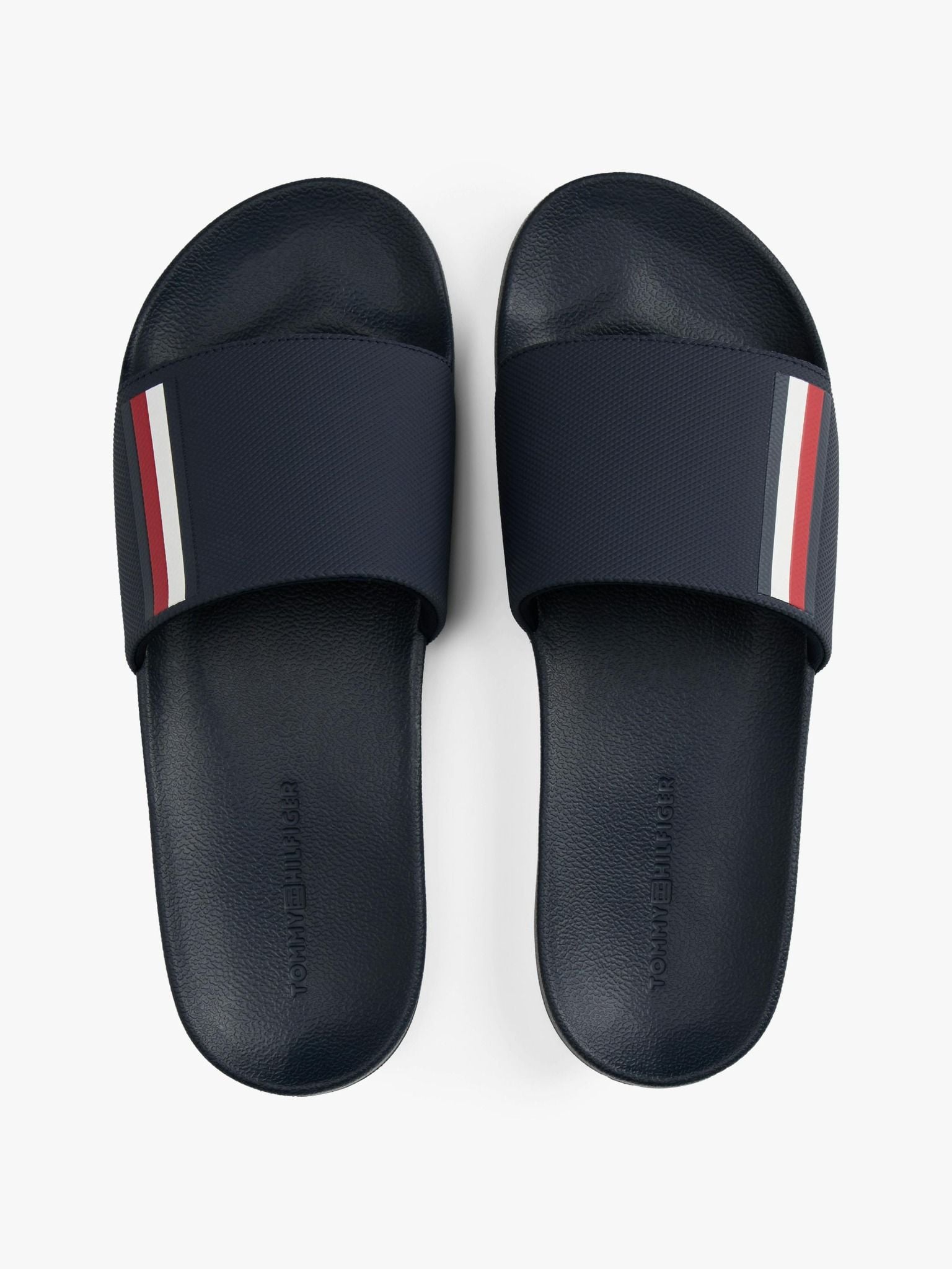 Tommy Hilfiger - Dép quai ngang nam Corporate Textured Pool Slide