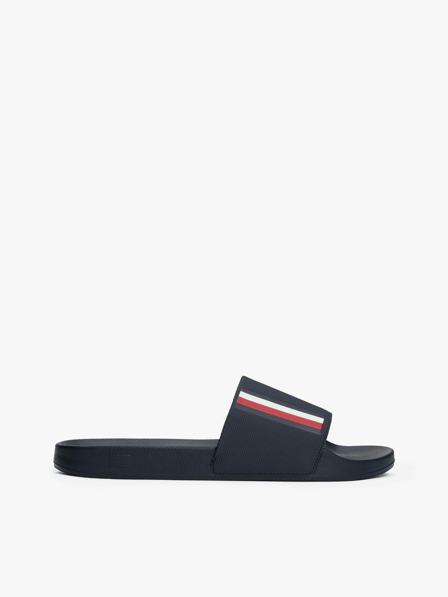Tommy Hilfiger - Dép quai ngang nam Corporate Textured Pool Slide