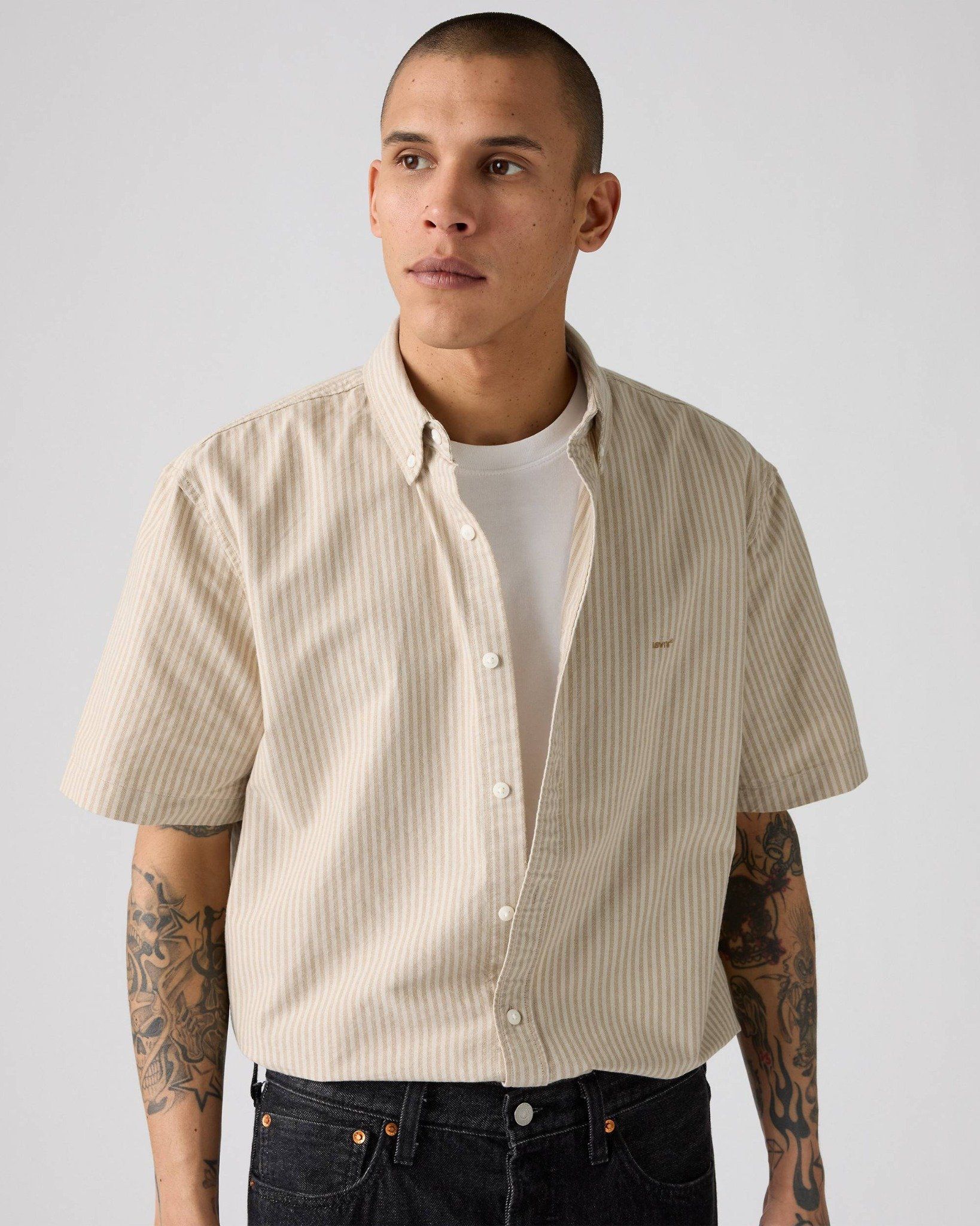 Levi's - Áo sơ mi tay ngắn nam Short Sleeve Authentic Button-Down Shirt