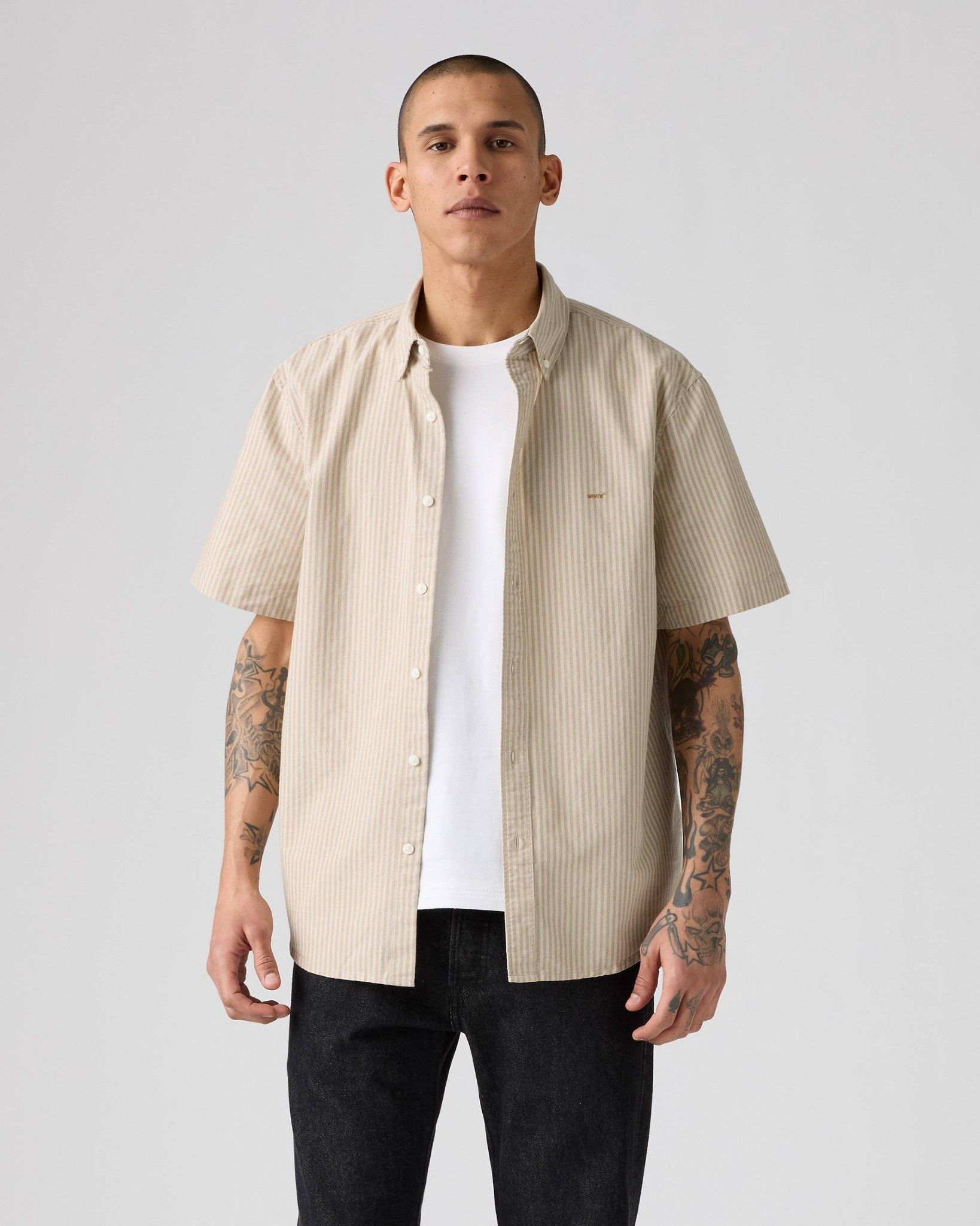 Levi's - Áo sơ mi tay ngắn nam Short Sleeve Authentic Button-Down Shirt