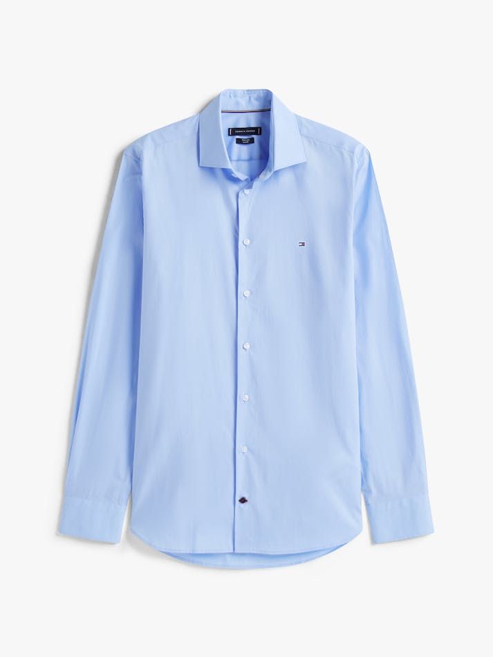 Tommy Hilfiger - Áo sơ mi tay dài nam Flex Slim Fit Poplin Shirt