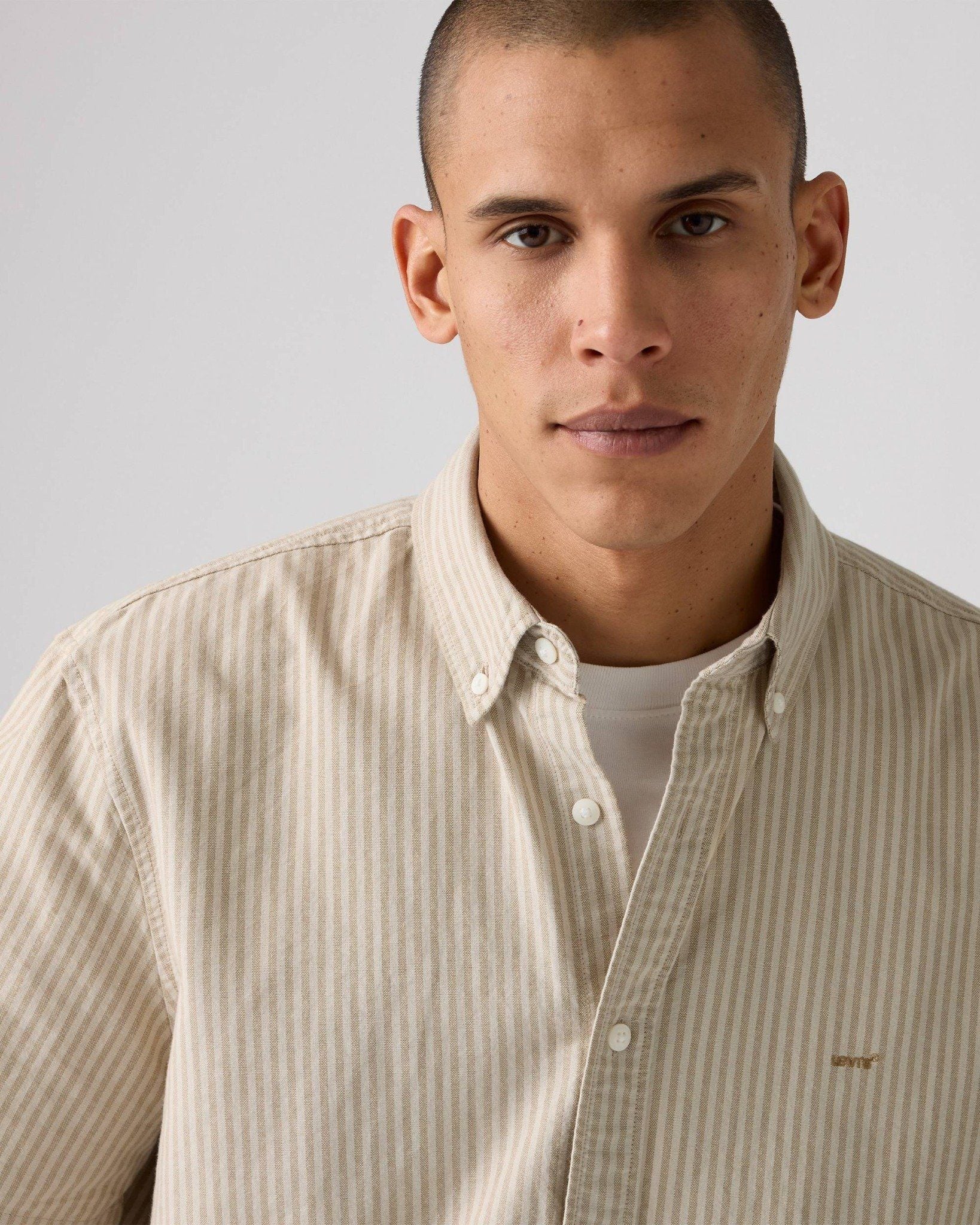 Levi's - Áo sơ mi tay ngắn nam Short Sleeve Authentic Button-Down Shirt