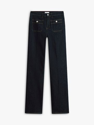 Tommy Hilfiger - Quần Jean Dài Nữ Patch Pocket Mid Rise Bootcut Jeans - 2