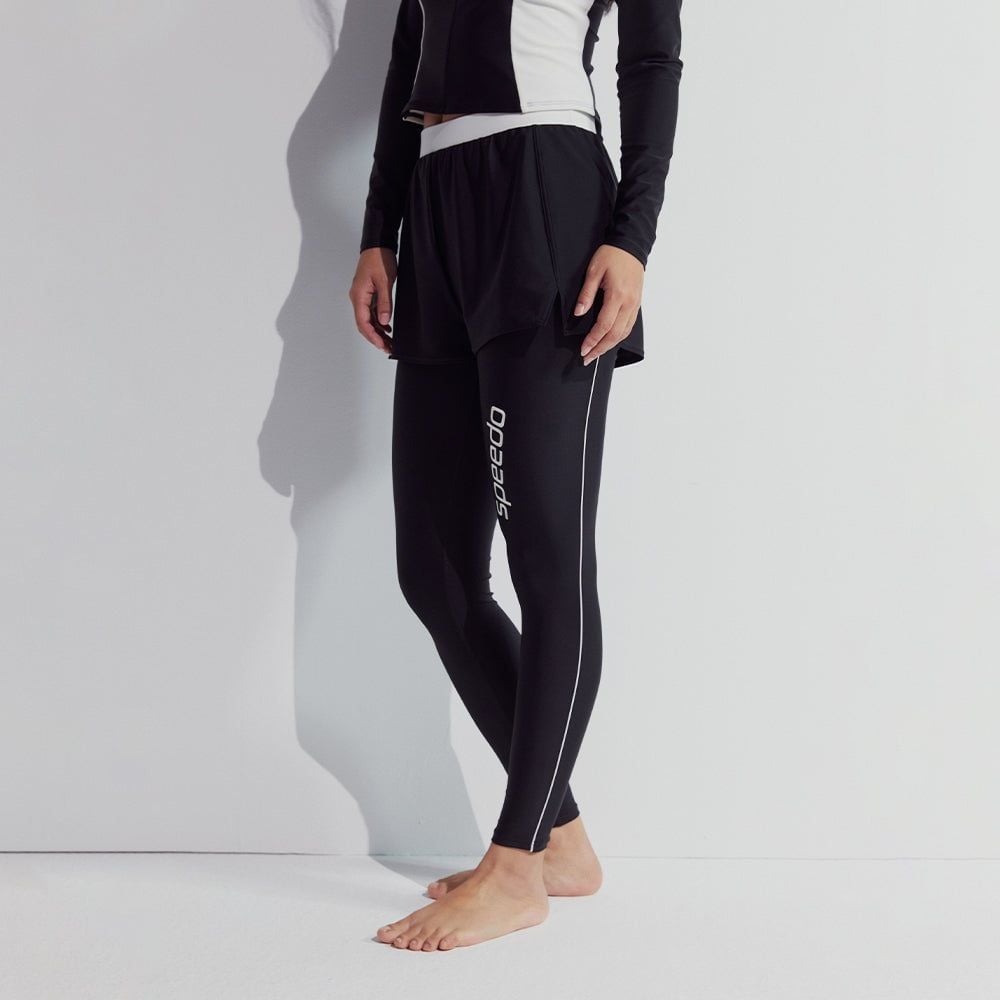 Speedo - Quần dài bơi chống nắng nữ 2025 Sun Protection 2-In-1 Legging Af Uv Pant