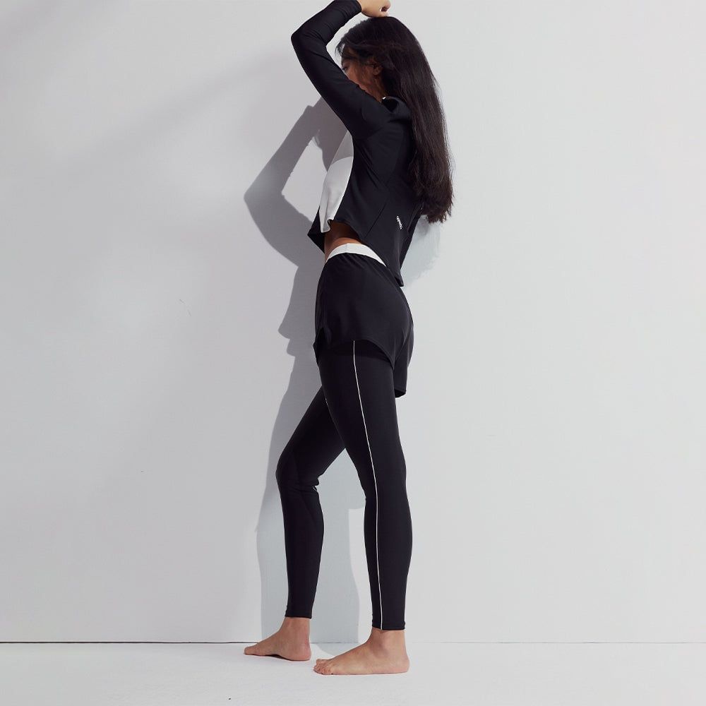 Speedo - Quần dài bơi chống nắng nữ 2025 Sun Protection 2-In-1 Legging Af Uv Pant