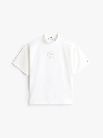 Tommy Hilfiger - Áo phông tay ngắn nữ TH Stamp Relaxed Tee - 4