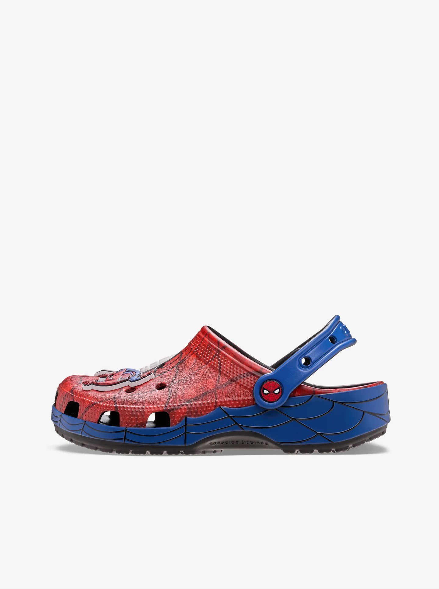 Crocs - Xăng đan trẻ em Classic Clog Kid Spiderman Web Lifestyle