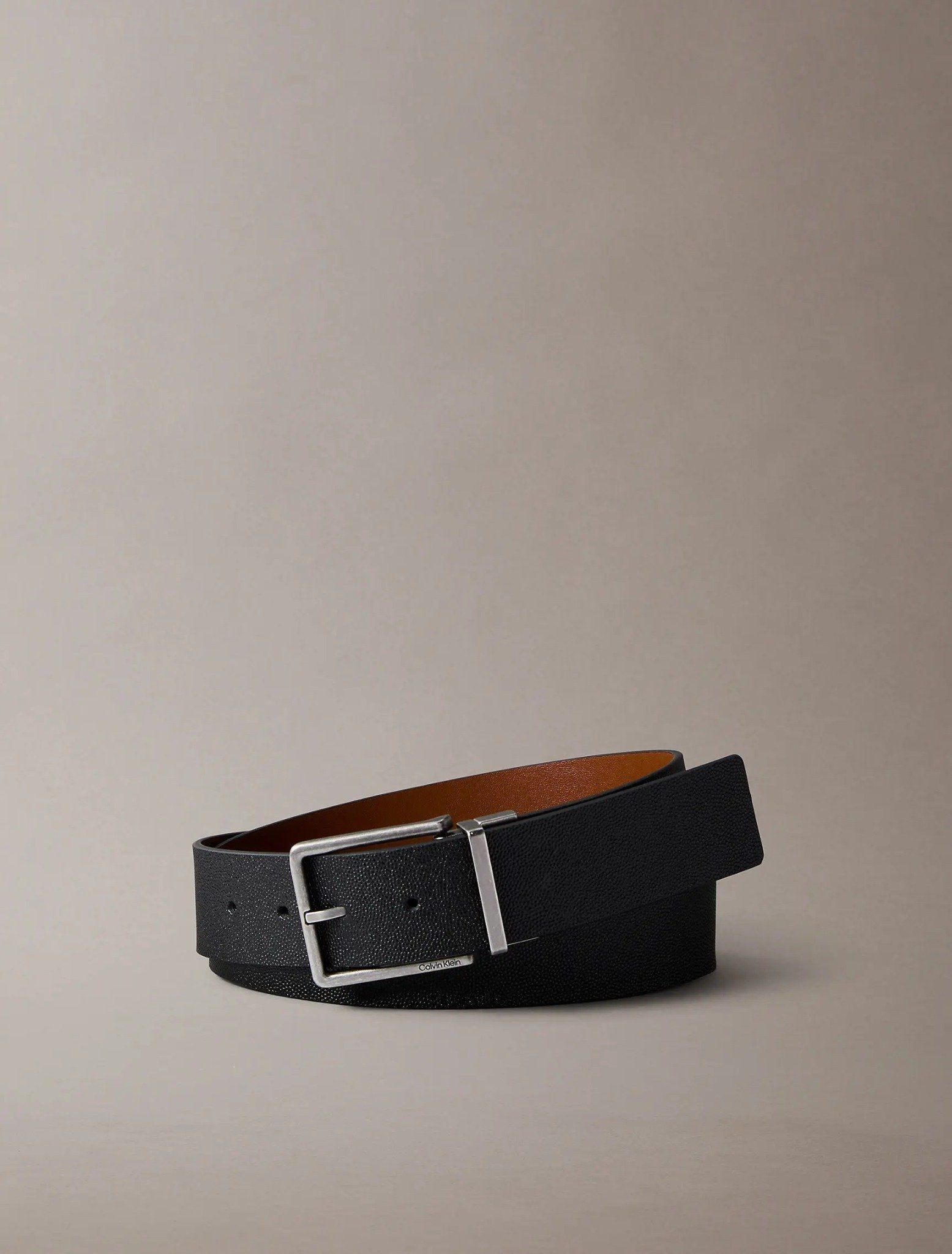 Calvin Klein - Thắt lưng nam Warmth Buckle 40mm Reversible Belt