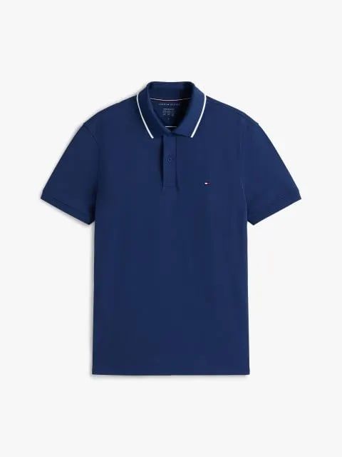Tommy Hilfiger - Áo thun có cổ polo tay ngắn nam Performance Tipped Polo Shirt
