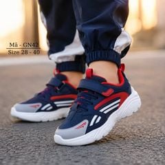 Giày thể thao cho bé trai Urban VNXK 4 - 15 tuổi Êm Nhẹ Đàn Hồi đi học, chạy bộ chơi bóng rổ, cầu lông GN42