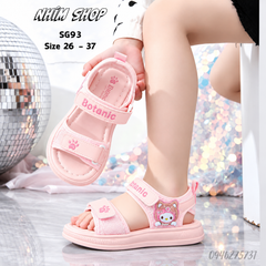 Sandal Bé Gái Botanic Thỏ Mèo Dễ Thương Dép Quai Hậu Cho Bé Gái Đi Học Đi Biển Mùa Hè 3 - 12 Tuổi Thể Thao Cá Tính SG93