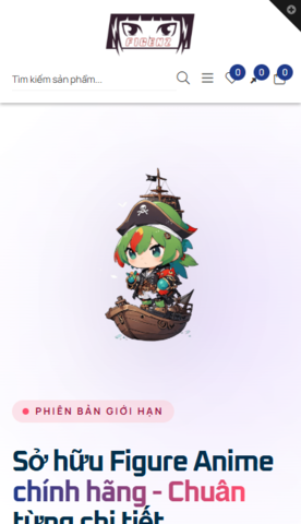 Mẫu website F1GENZ Figure