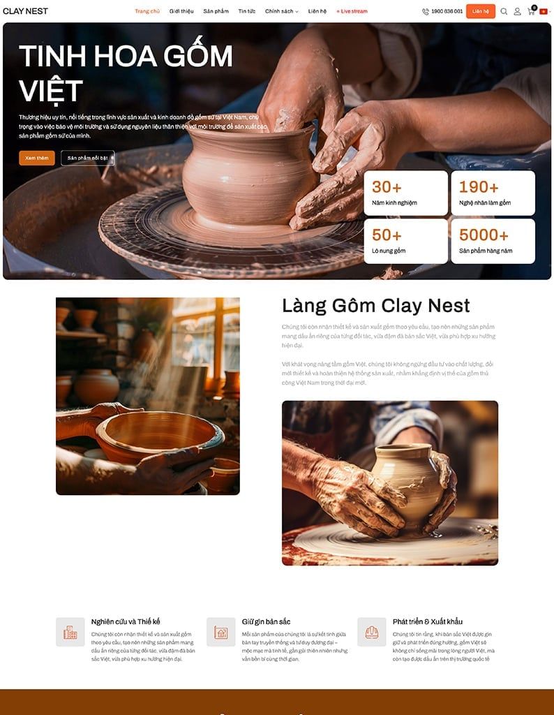 Gốm Sứ Clay Nest