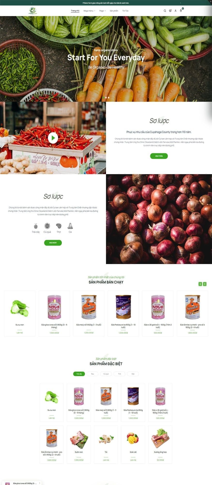 F1GENZ FARM - Nông Sản