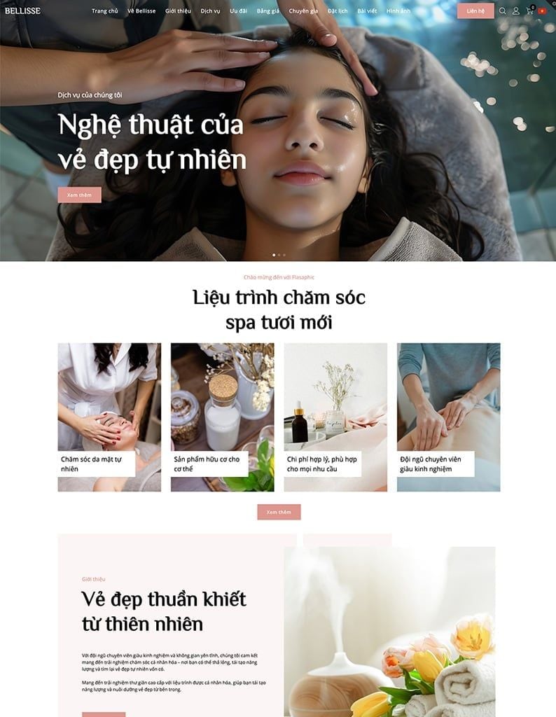 Dịch vụ spa Bellisse