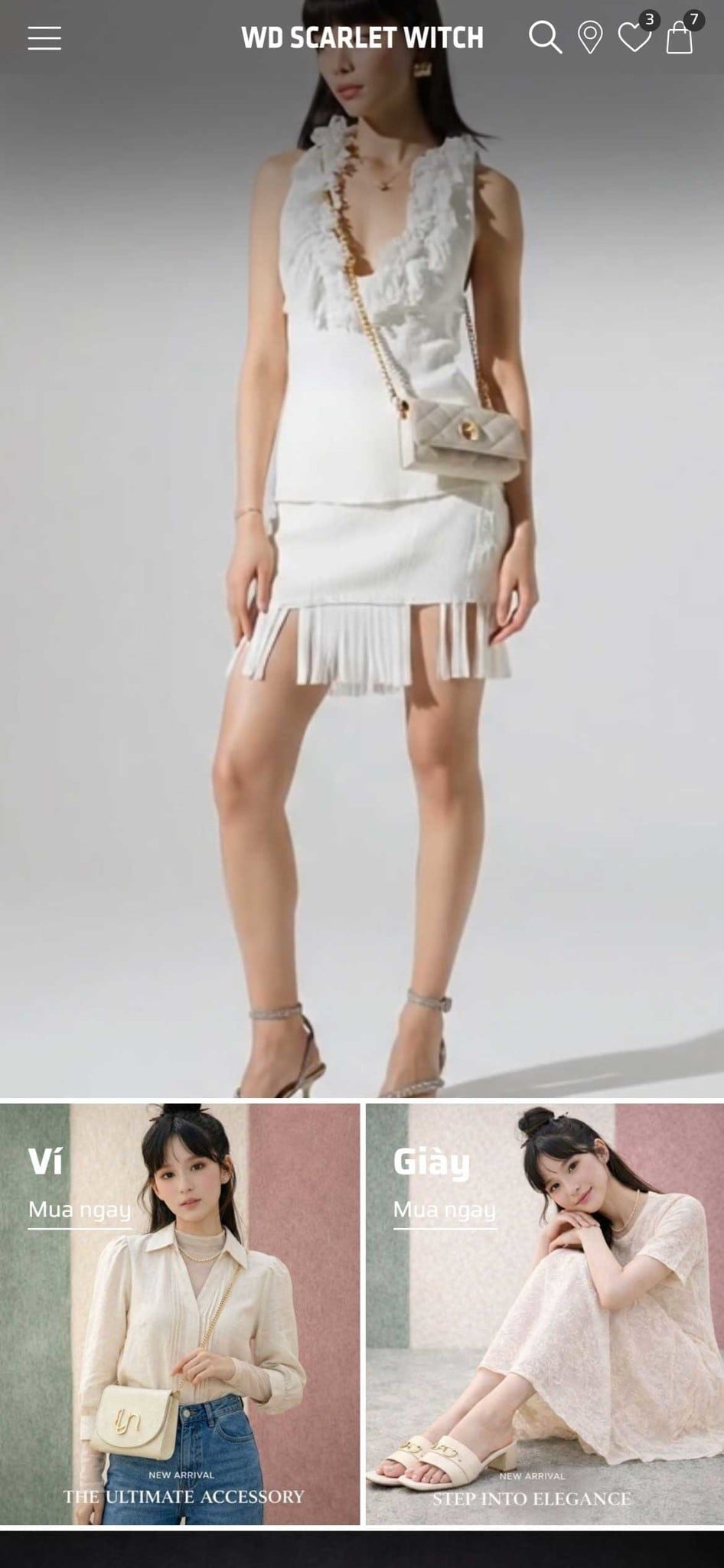 Mẫu website WD Scarlet Witch