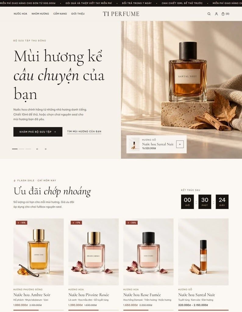 T1 Perfume – Nước hoa