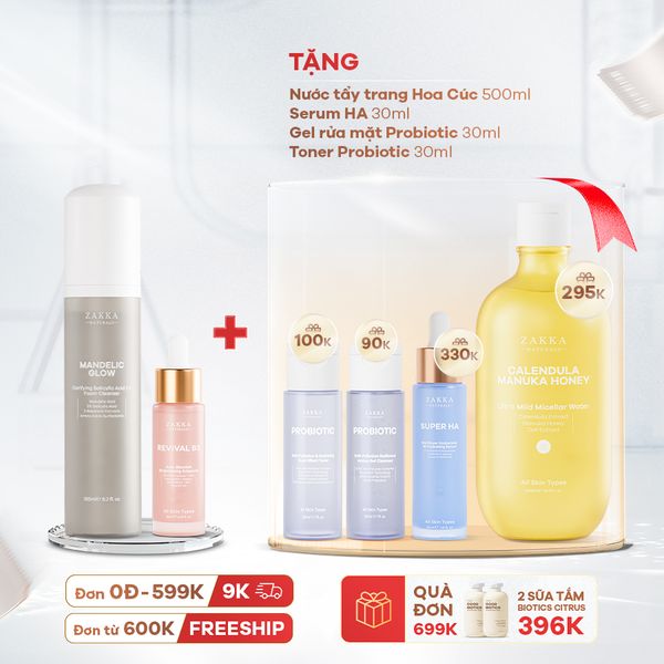  Combo Giảm Mụn Mờ Thâm 