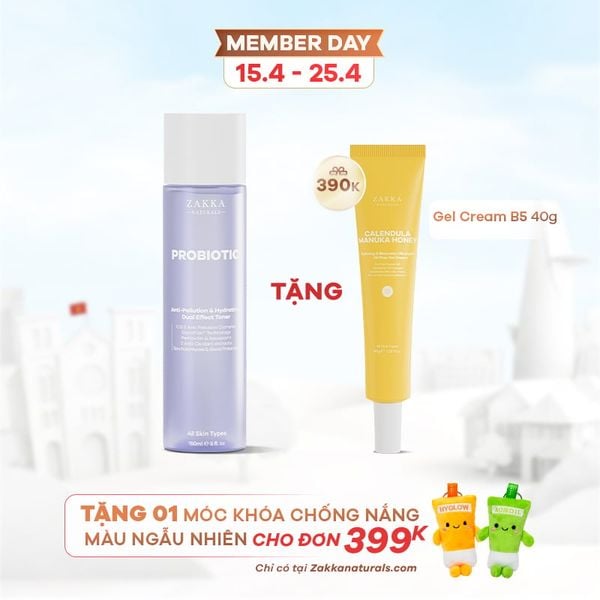  Toner Lợi Khuẩn Probiotic Anti-Pollution & Hydrating Dual Effect 