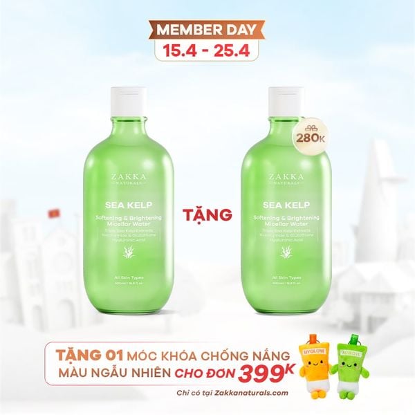  Nước Tẩy Trang Sea Kelp Softening & Brightening 