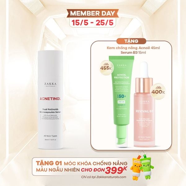  Serum Retinol 0.5 Acnetinol Dual Retinoids Microcapsules 