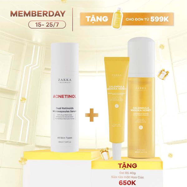  Serum Retinol 0.5 Acnetinol Dual Retinoids Microcapsules 