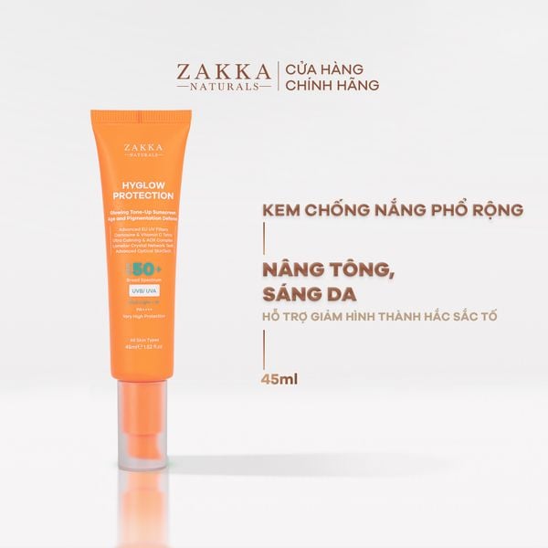  Kem chống nắng phổ rộng nâng tông sáng da Hyglow Protection 