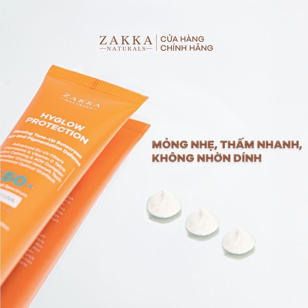  Kem chống nắng phổ rộng nâng tông sáng da Hyglow Protection 