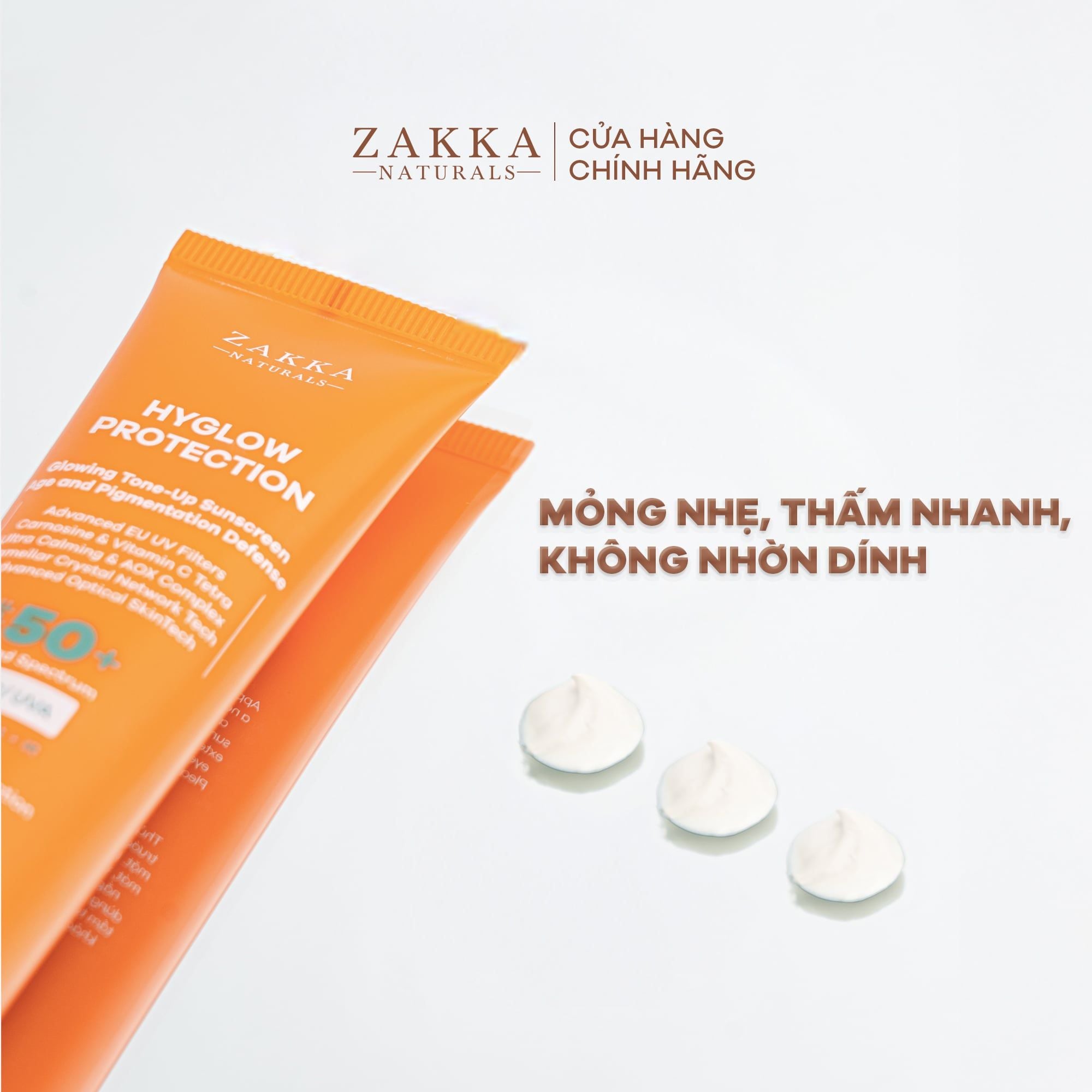  Kem chống nắng phổ rộng nâng tông sáng da Hyglow Protection 