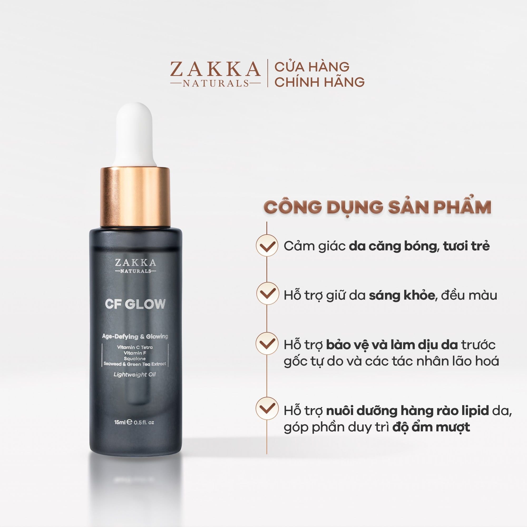  Dầu dưỡng CF Glow Age-Defying & Glowing 