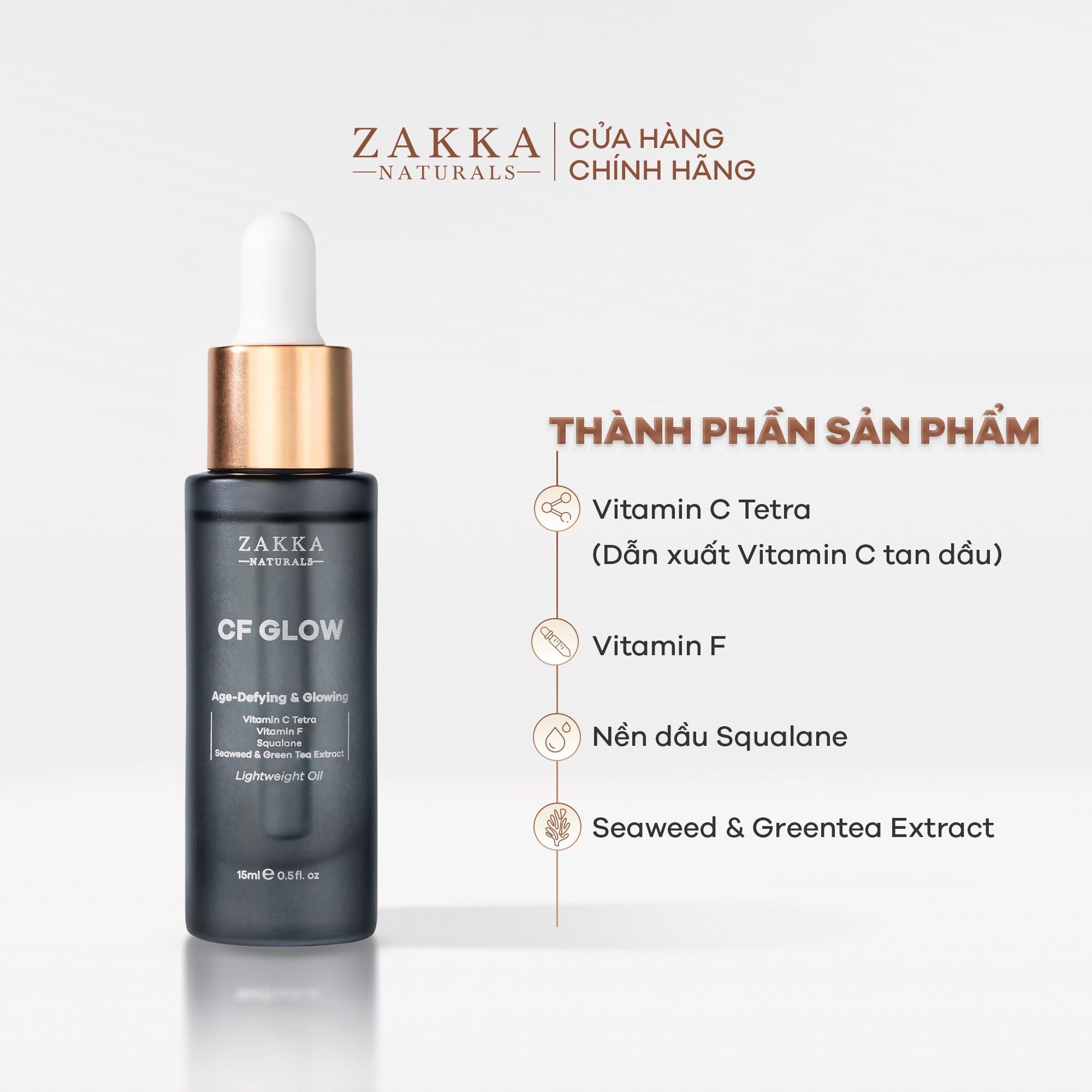  Dầu dưỡng CF Glow Age-Defying & Glowing 