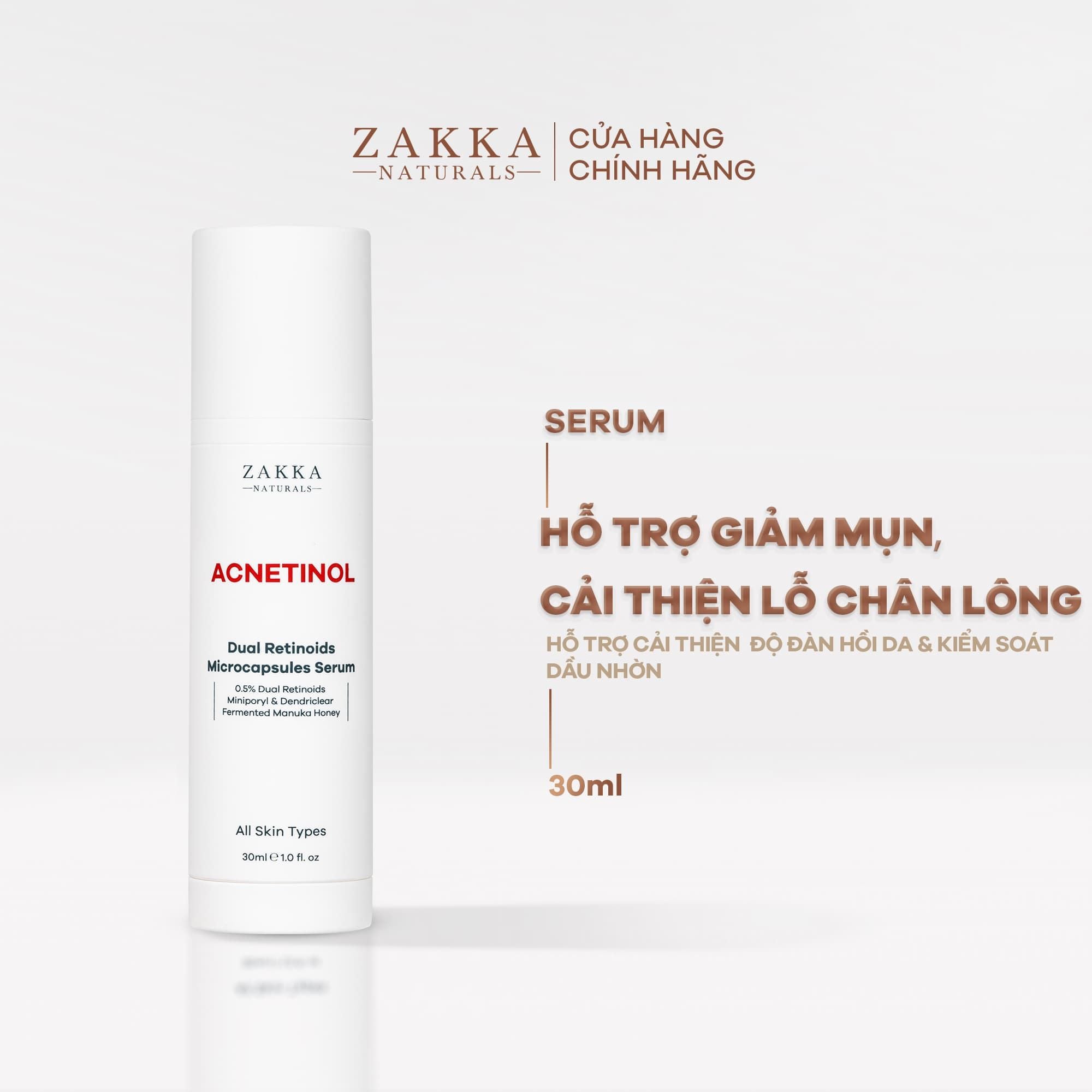  Serum Retinol 0.5 Acnetinol Dual Retinoids Microcapsules 