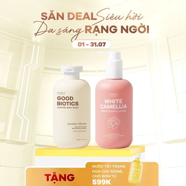  Combo Chăm Sóc Da Body Chuyên Sâu Sữa Tắm Và Sữa Dưỡng Thể 