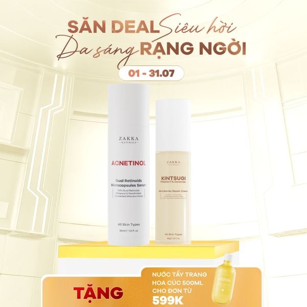  Combo Retinol Và Phục Hồi Hàng Rào Bảo Vệ Da 