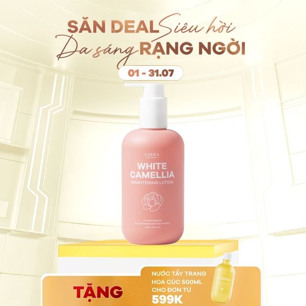  Sữa Dưỡng Thể Sáng Mịn Da White Camellia Brightening Lotion 