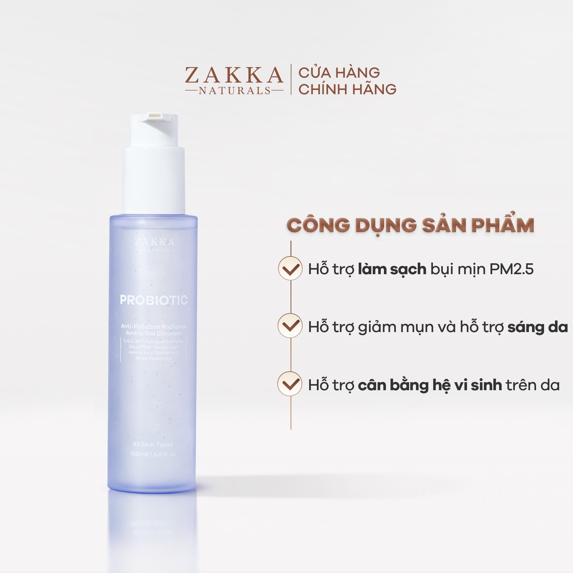  Sữa Rửa Mặt Lợi Khuẩn Probiotic Anti-Pollution Radiance Amino 