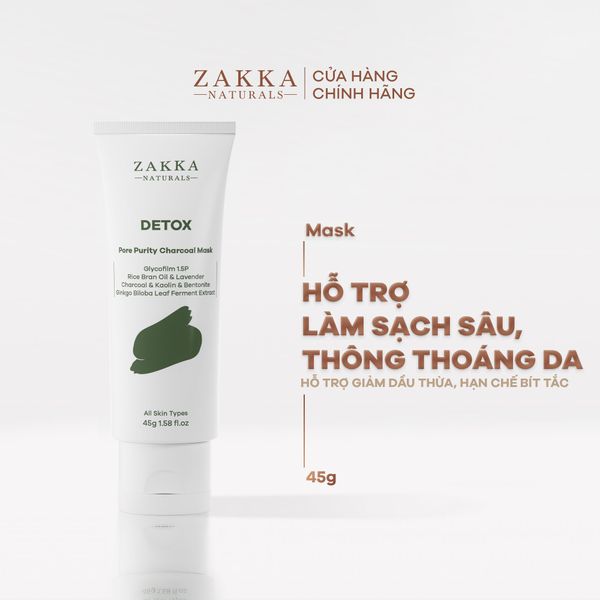  Mặt nạ Than hoạt tính DETOX Pore Purity Charcoal Mask 