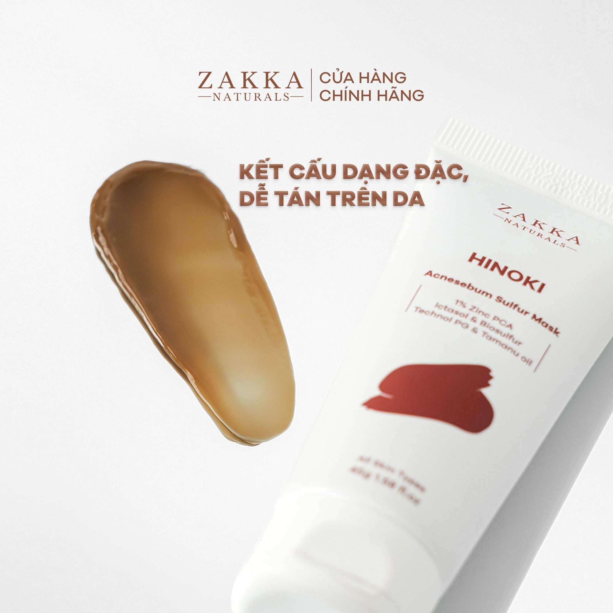  Mặt Nạ HINOKI Acnesebum Sulfur Mask 