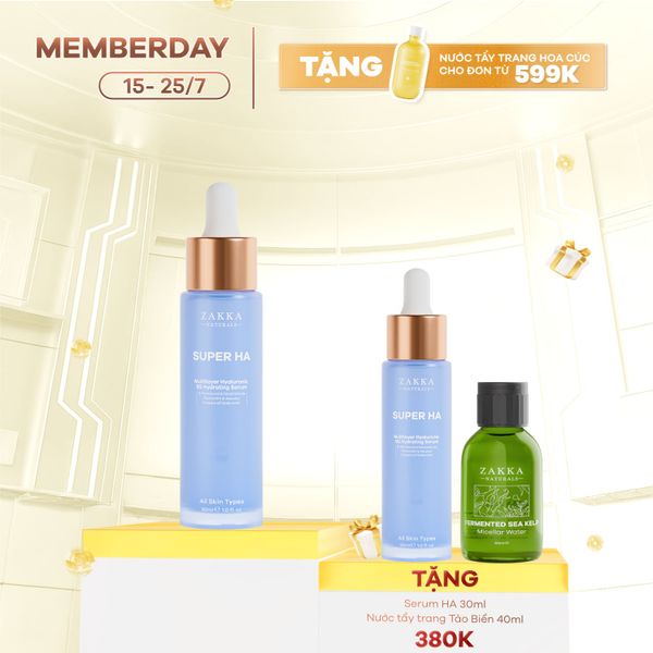  Serum Cấp Ẩm Super HA  Multilayer Hyaluronic B5 Hydrating 